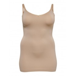 ONLY CARMAKOMA Stephanie Shap Wear Singlet - Nude