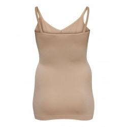 ONLY CARMAKOMA Stephanie Shap Wear Singlet - Nude