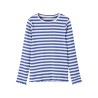 NAME IT Kids Langærmet Slim Top Med Striber - Dazzling Blue