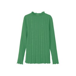 NAME IT Kids Oline L/S Slim Top - Irish Green