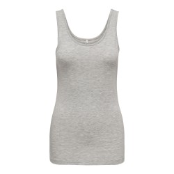 ONLY Luna Uld Tank Top - Light Grey Melange