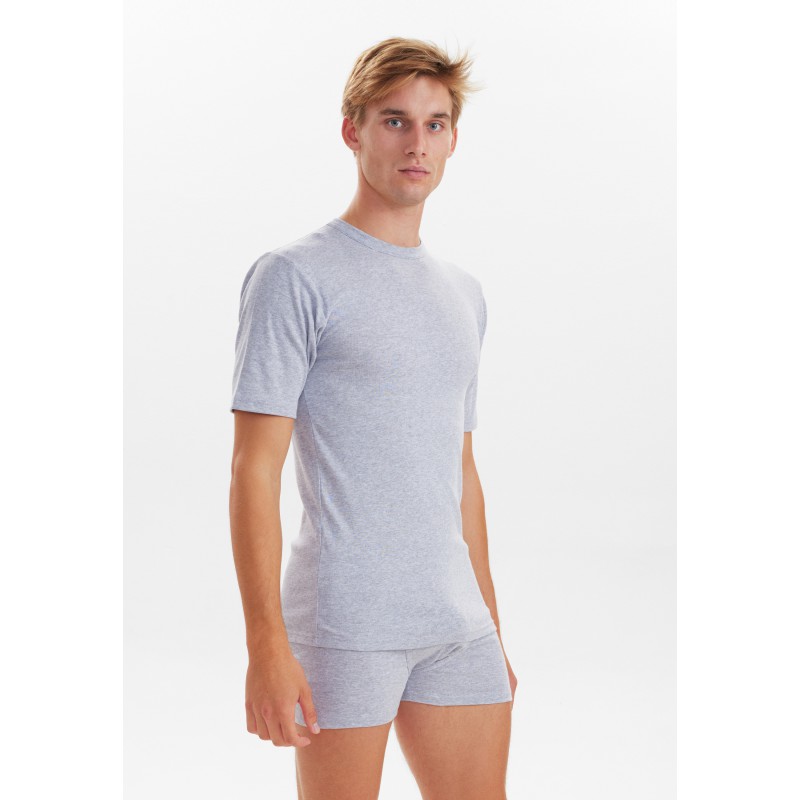 JBS T-SHIRT - UNDERTRØJE - Grå Melange