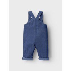 NAME IT Ben Baggy Cord Overall 7102-Vi S - Bijou Blue