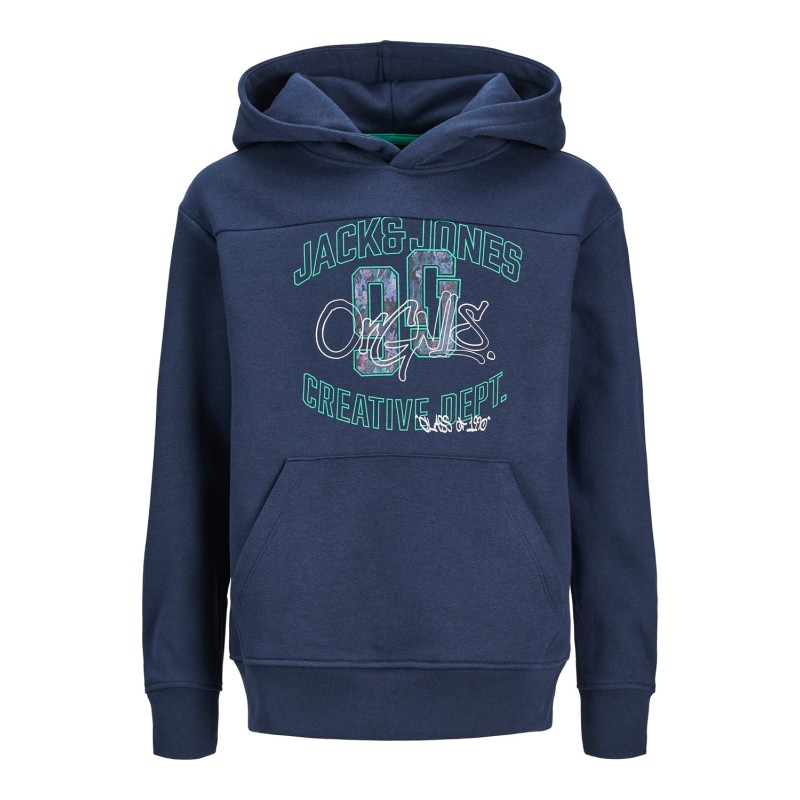 JACK & JONES JUNIOR Jortribeca Sweat Hood Os Junior - Navy Blazer