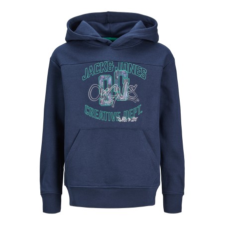 JACK & JONES JUNIOR Jortribeca Sweat Hood Os Junior - Navy Blazer