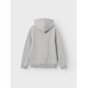 LMTD Semb Langærmet Bru Sweat W. Hood - Light Grey Melange
