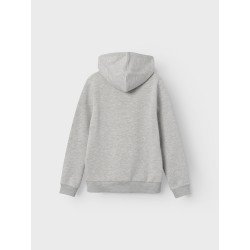 LMTD Semb Langærmet Bru Sweat W. Hood - Light Grey Melange