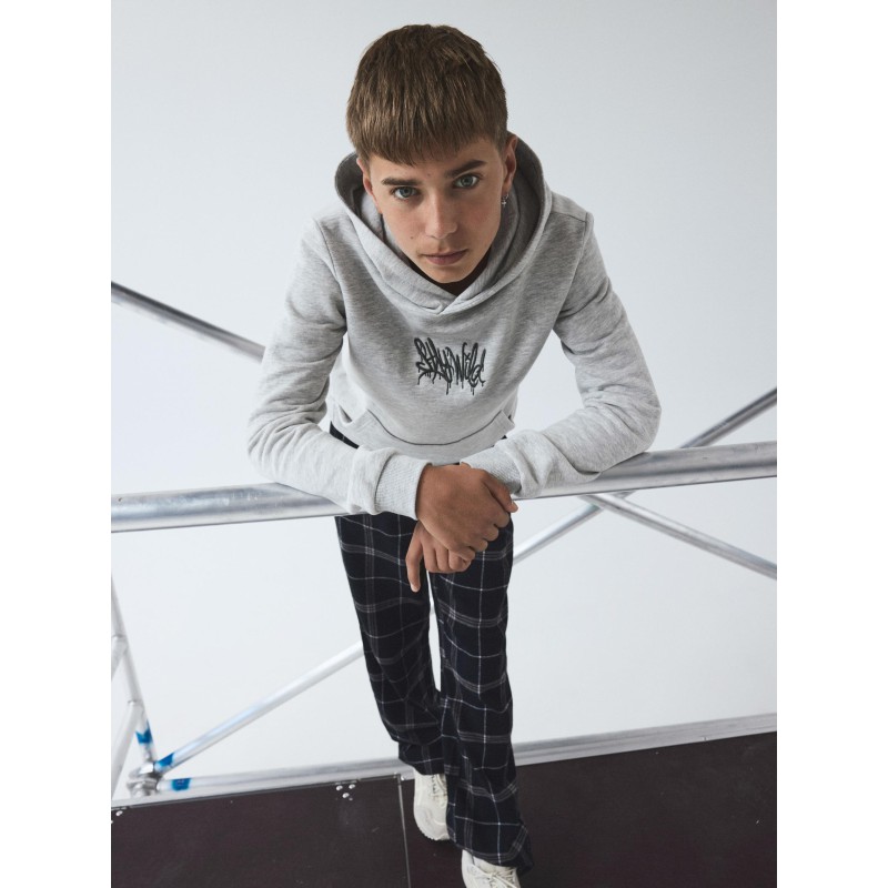 LMTD Semb Sweat Hoodie - Light Grey Melange