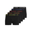 JACK & JONES Junior Black Friday Boxershorts 5-pak - Sort