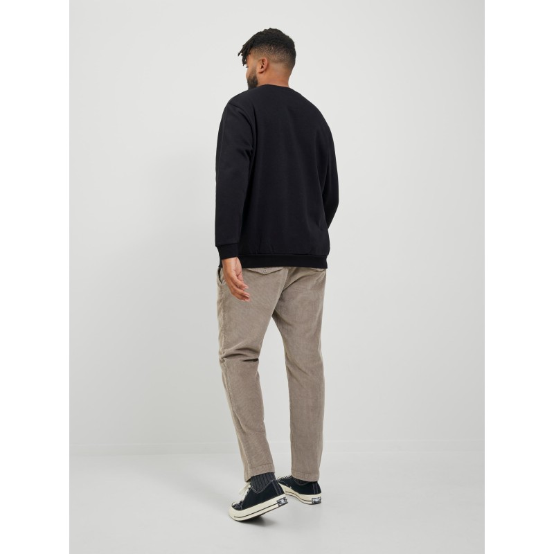 JACK & JONES Plus Bradley Sweatshirt - Sort