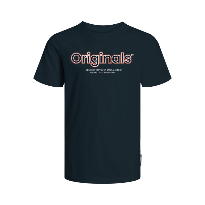 JACK & JONES JUNIOR Jorlakewood Branding Tee Kortærmet Bf Junior - Magical Forest