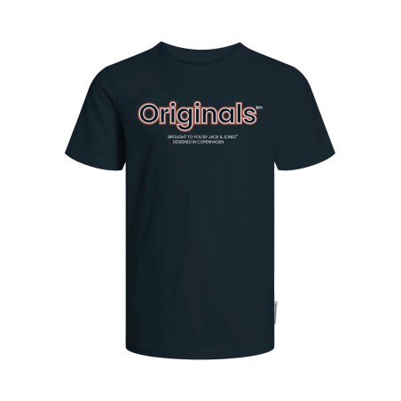 JACK & JONES JUNIOR Jorlakewood Branding Tee Kortærmet Bf Junior - Magical Forest