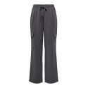 ONLY Verena Mw Pull-Up Str Cargo Pnt - Medium Grey Melange