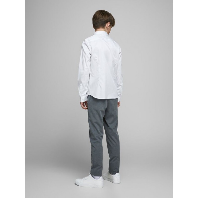 JACK & JONES Junior Slim Fit Skjorte Med Stretch -  Hvid