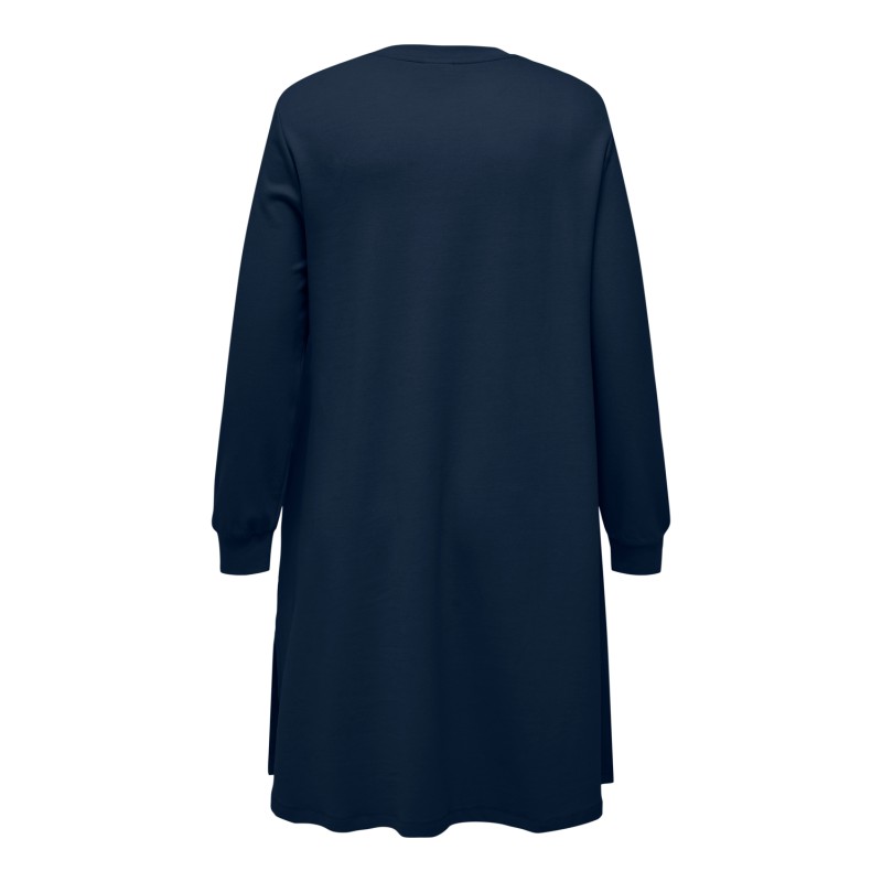 ONLY CARMAKOMA Caia Langærmet A-Shape Kjole Jrs - Dress Blues
