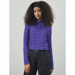 LMTD Liza Brede Lavtaljede Cargo Bukser - Black Denim