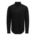 ONLY & SONS Noah Slim Skjorte - Sort