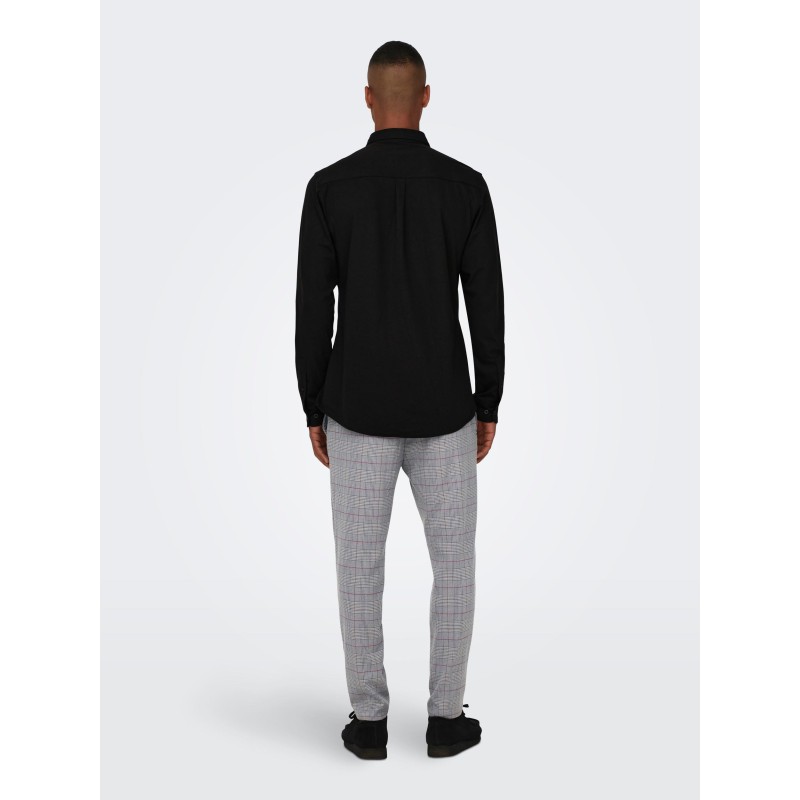 ONLY & SONS Noah Slim Skjorte - Sort