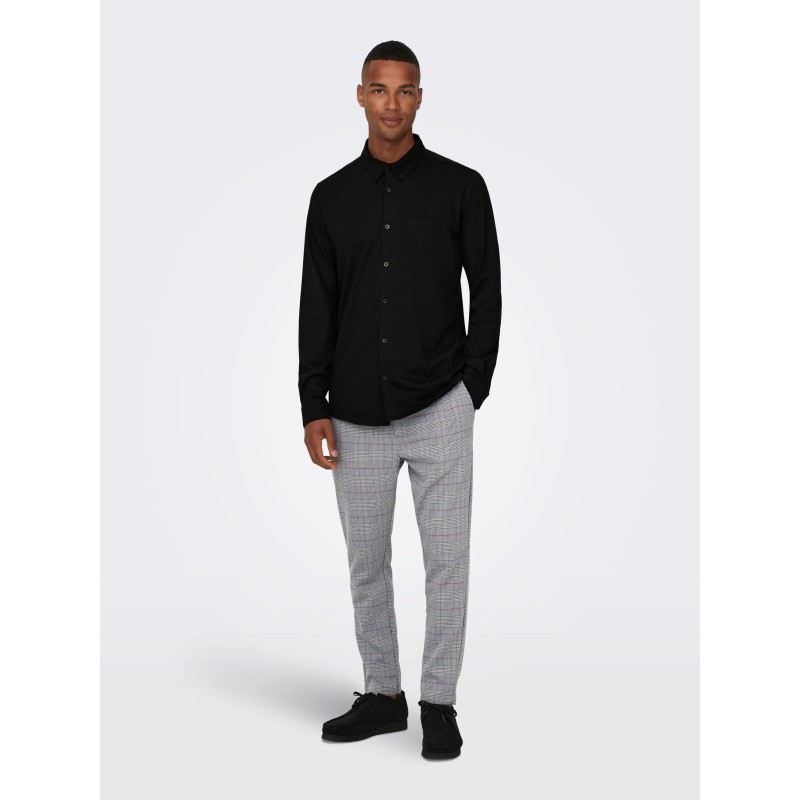 ONLY & SONS Noah Slim Skjorte - Sort