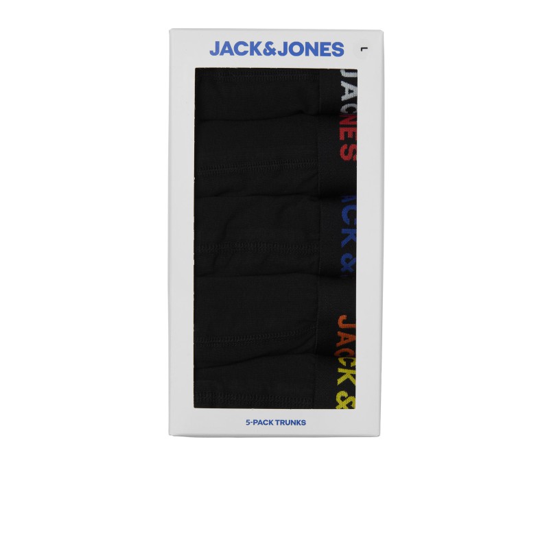 JACK & JONES Boksershorts 5-pak - Sort
