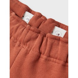 NAME IT Kids Leno Sweatpants - Meple Syrup