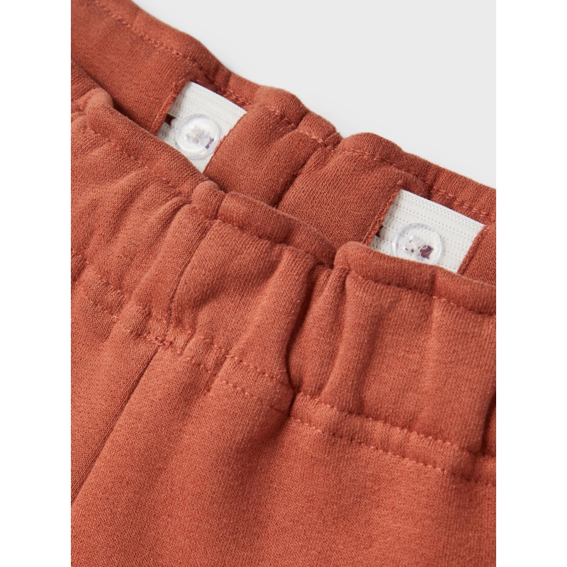 NAME IT Kids Leno Sweatpants - Meple Syrup