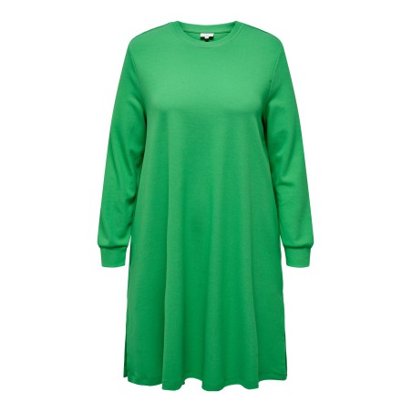 ONLY CARMAKOMA Caia A-Shape Kjole - Island Green