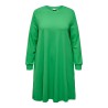 ONLY CARMAKOMA Caia A-Shape Kjole - Island Green