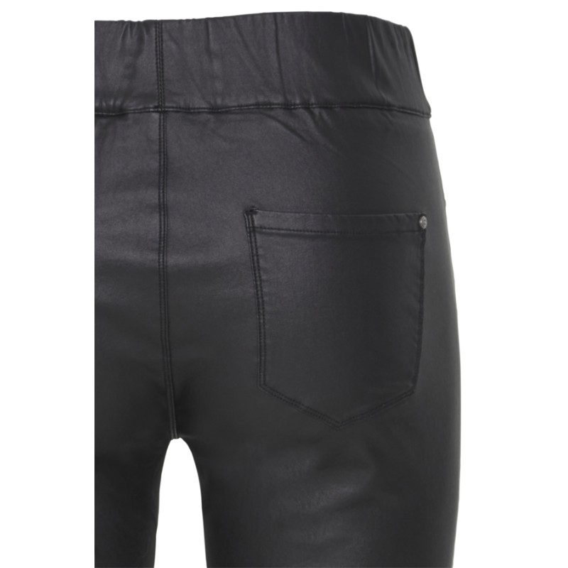 FRANSA PLUS Malin Coatede Bukser - Sort
