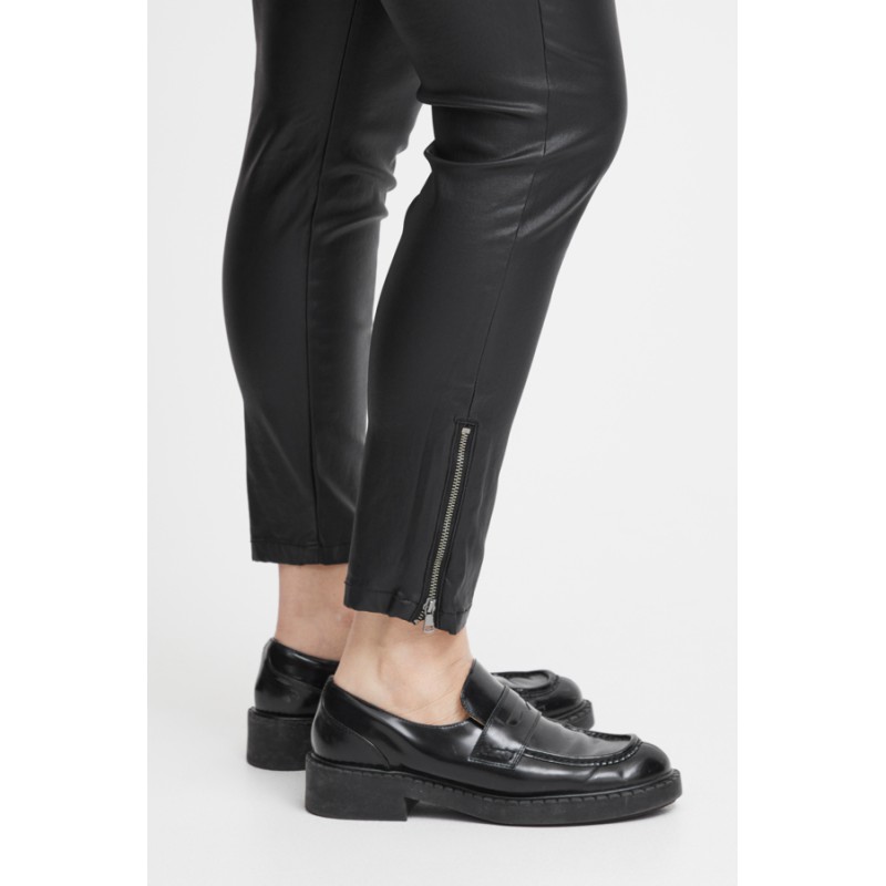 FRANSA PLUS Malin Coatede Bukser - Sort