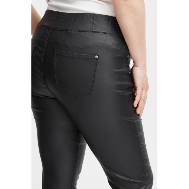 FRANSA PLUS Malin Coatede Bukser - Sort