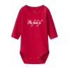 NAME IT Baby Rajul L/S Bodysuit - Jester Red