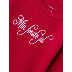 NAME IT Baby Rajul L/S Bodysuit - Jester Red