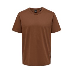 ONLY & SONS Smart Life T-shirt - Brunette