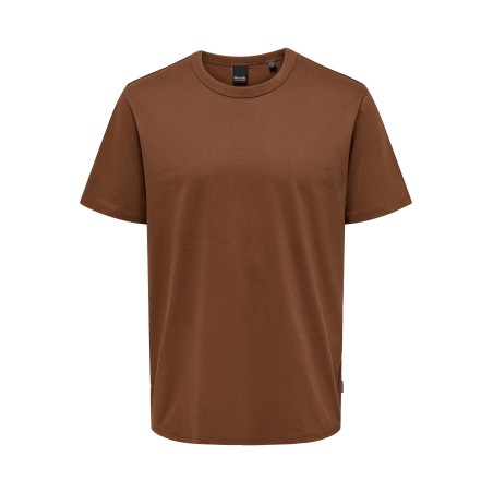 ONLY & SONS Smart Life T-shirt - Brunette