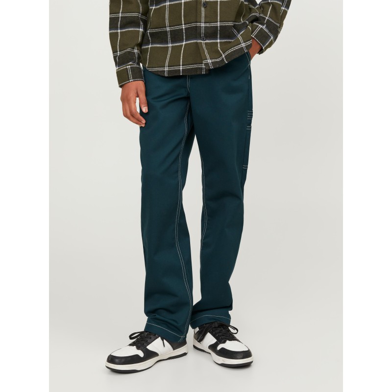 JACK & JONES Junior Karl Contrast Cargo Bukser - Magical Forest