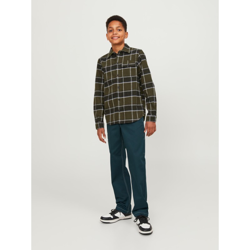 JACK & JONES Junior Karl Contrast Cargo Bukser - Magical Forest