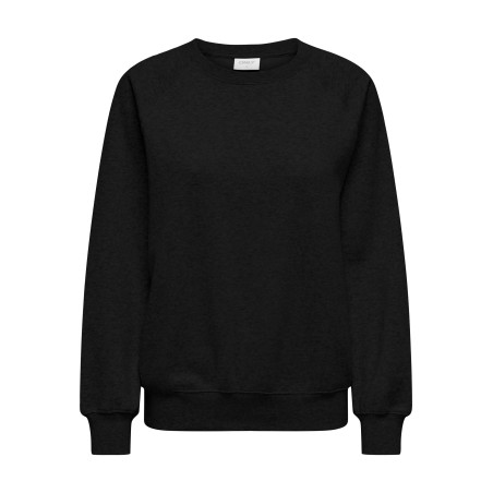 ONLY Dixie Langærmet O-hals Sweatshirt - Sort