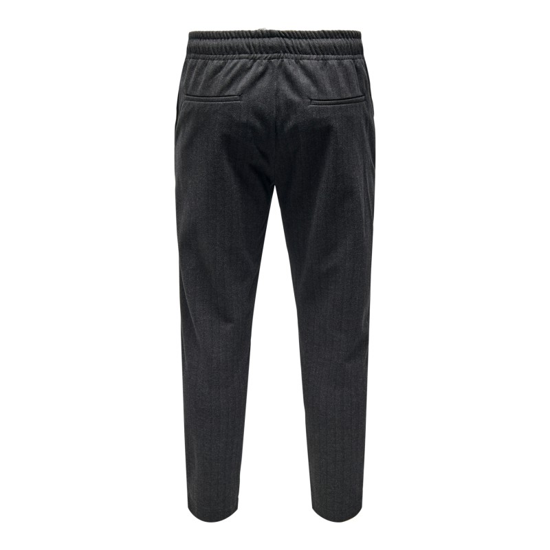 ONLY & SONS Onsanton Reg Pinstripe Buksers - Sort