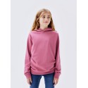 NAME IT Nkfnasweat W Hood Unb - Rose Wine