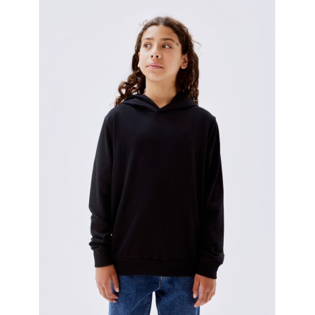NAME IT Nkfnasweat W Hood Unb - Sort