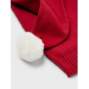 NAME IT Nknsnow Xmas Lang Solid Knit Hat - Jester Red