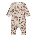 NAME IT Baby Riccas Jule Nattøjssæt - Peyote Melange