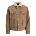 JACK & JONES Jprblusuede Jakke - Bone Brown