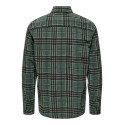ONLY & SONS Leo Corduroy Skjorte Regular - Cilantro