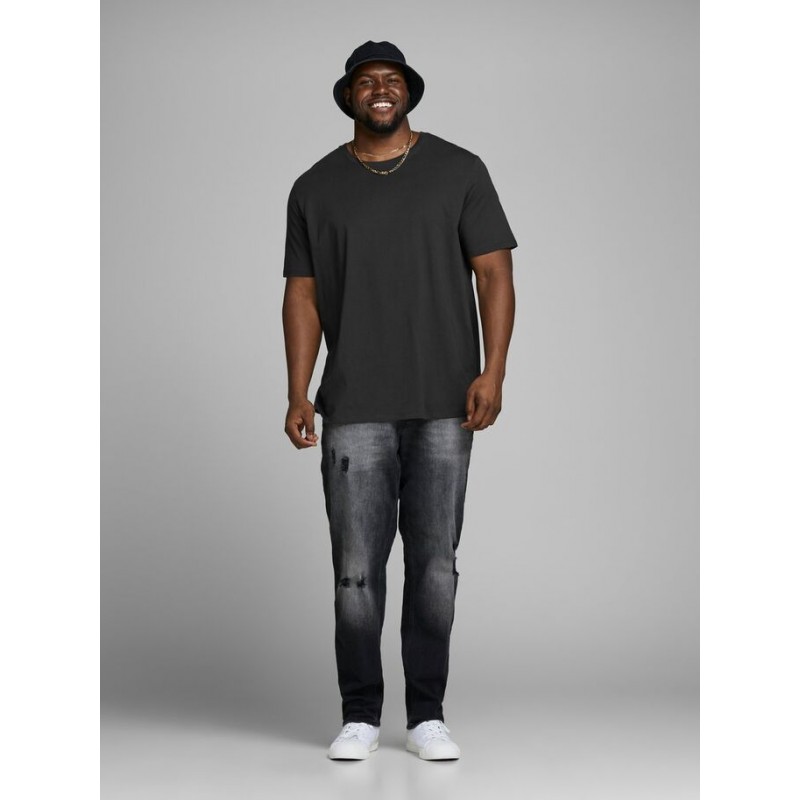 Økologisk bomuld: JACK & JONES PLUS ORGANIC BASIC TEE S/S The Best Buy