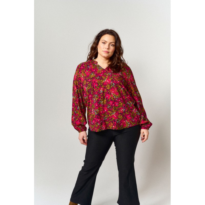 FRANSA Jeggings Straight Fit Bukser - Sort