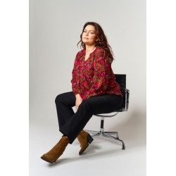 FRANSA Jeggings Straight Fit Bukser - Sort