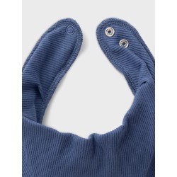 NAME IT Yasimrombo Scarf Bib Rib - Bijou Blue