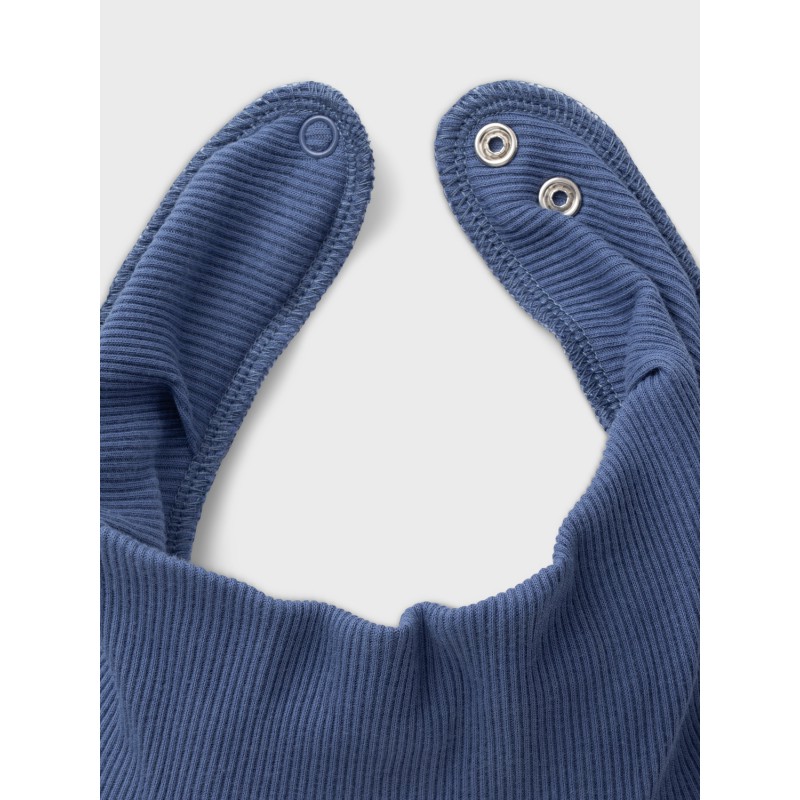 NAME IT Yasimrombo Scarf Bib Rib - Bijou Blue